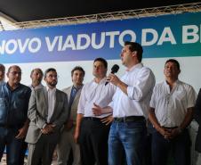 O governador Carlos Massa Ratinho Júnior inaugura nesta quinta-feira (10) , o viaduto da BR-277 e as obras de ampliação do Terminal de Contêineres de Paranaguá (TCP).