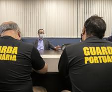Intenção é intensificar ainda mais a integração do trabalho da Polícia Federal  com a Portos do Paraná.