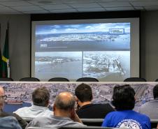Representantes do CREA-PR fazem visita técnica ao Porto de Paranaguá