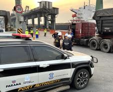 Portos do Paraná realiza blitz de alerta para novo teste do bafômetro