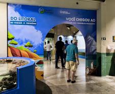 Reforma patrocinada pela Portos do Paraná melhora visitação no Aquário de Paranaguá