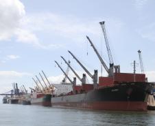 Porto de Paranaguá bate recorde de movimentação total de cargas no primeiro trimestre