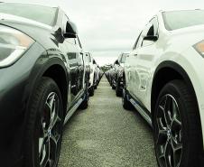 Porto de Paranaguá exporta mais 600 unidades da BMW neste sábado