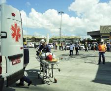 Porto de Paranaguá faz simulado para prevenção de acidentes