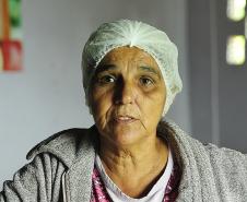 Laura da Silva, líder comunitária da Ilha do Teixeira
