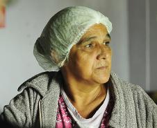 Laura da Silva, líder comunitária da Ilha do Teixeira