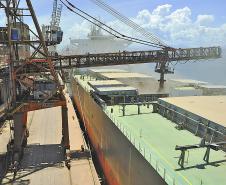A três meses do final do ano, Porto de Paranaguá já bateu recorde anual de exportação de soja