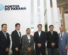 Governador destaca importância dos Portos do Paraná em feira internacional