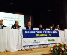 Mais de 600 pessoas compareceram à reunião realizada nessa segunda-feira, em Paranaguá. Contribuições ao processo podem ser feitas, pelo site da Antaq, até o próximo dia 25.