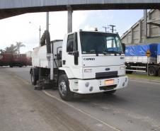 Parceiros da Appa no objetivo de manter a cidade limpa, terminais exportadores de grãos criam soluções para melhorar o asseio dos caminhões depois da descarga.