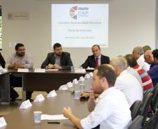 Nesta terça-feira (06), o Conselho de Autoridade Portuária (CAP) do Porto de Antonina, realizou a reunião de posse dos seus membros, agora com a nova configuração determinada pela lei 12.815/2013. 
