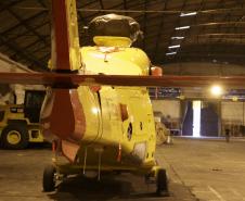 Maior helicóptero executivo do mundo desembarca no Brasil pelo Porto de Paranaguá