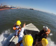 Autoridades atestam eficiência ambiental no Porto de Paranaguá 