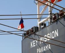 Panamá lidera entre as bandeiras do porto