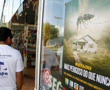  Patrulha de combate à dengue recebe o apoio dos comerciantes de Matinhos