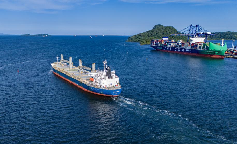 Porto de Paranaguá amplia capacidade produtiva após aumento do calado para 13,1 m