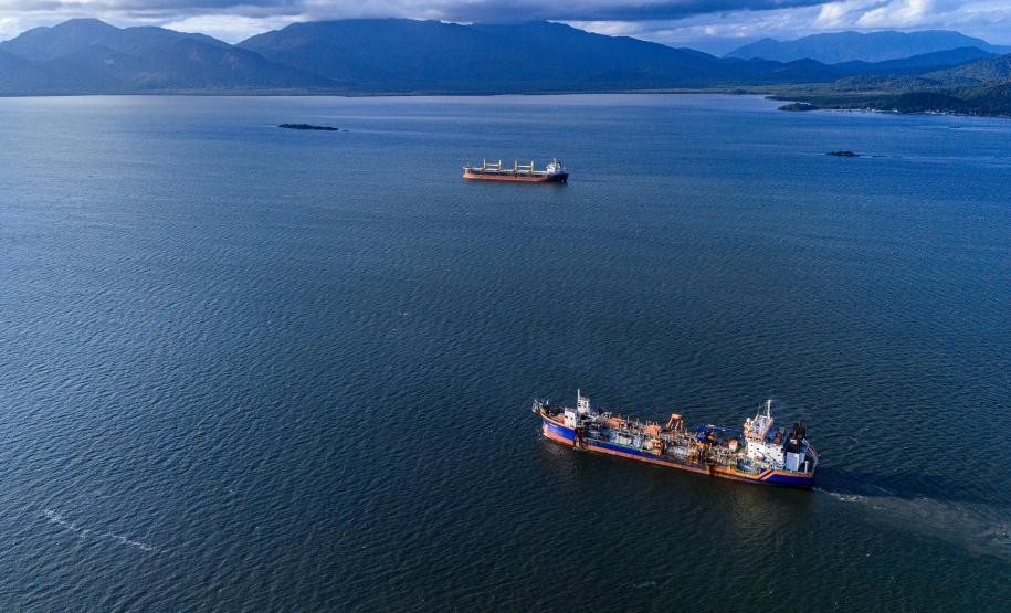 Porto de Paranaguá amplia capacidade produtiva após aumento do calado para 13,1 m