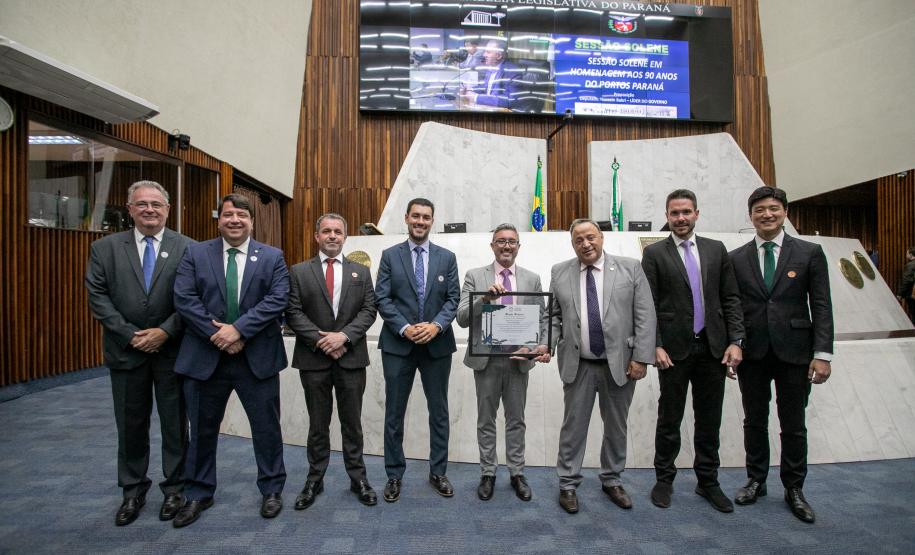 Assembleia Legislativa parabeniza Porto de Paranaguá pelo aniversário de 90 anos