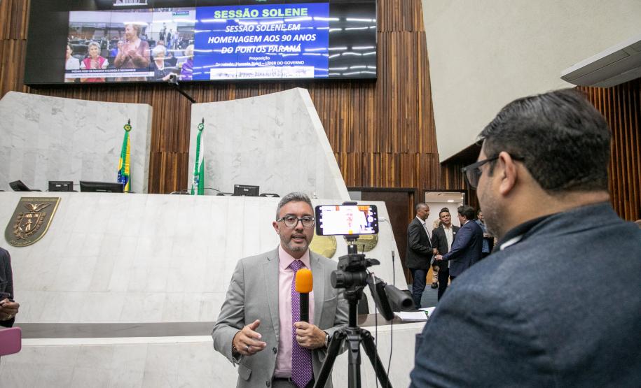 Assembleia Legislativa parabeniza Porto de Paranaguá pelo aniversário de 90 anos