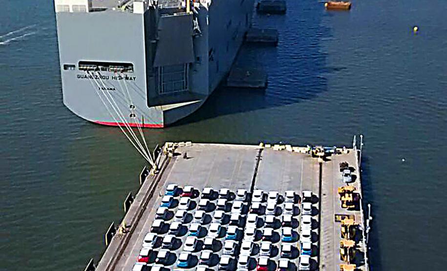 Porto de Paranaguá começa a operar berço exclusivo para veículos, máquinas e equipamentos Porto de Paranaguá começa a operar berço exclusivo para veículos, máquinas e equipamentos